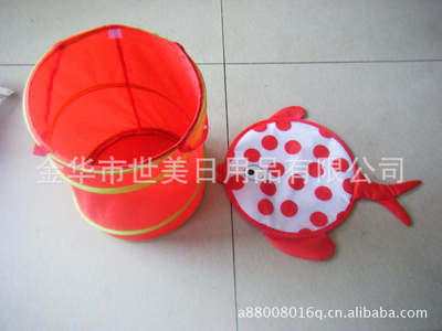 工廠定制批發卡通造型中號可折疊儲物桶 - 金華市世美日用品專業供應